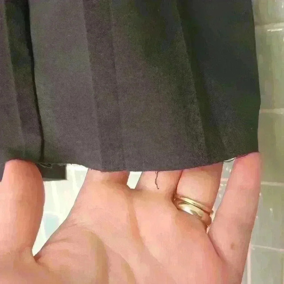 Nike Pleated Tennis Plus Size Skirt Black - Picture 5 of 9